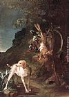 Jean Baptiste Simeon Chardin Wall Art - Game Still-Life with Hunting Dog